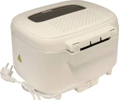 Fritteuse DESKI 1800 Watt 2,5 Liter Friteuse Weiß -Küchen Profi cff6c9a961f6988b365d2c56ebd677c6