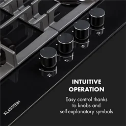 Klarstein Ignito 4 Zonen Gaskochfeld - 4-flammig Aus Glaskeramik, New Edition, Autark, 60cm, Sabaf-Brenner, Erdgas/Propangas, Sicher Mit Abschaltautomatik, Topfträger Aus Gusseisen, Einbau, Schwarz 14 Klarstein Ignito 4 Zonen Gaskochfeld - 4-flammig Aus Glaskeramik, New Edition, Autark, 60cm, Sabaf-Brenner, Erdgas/Propangas, Sicher Mit Abschaltautomatik, Topfträger Aus Gusseisen, Einbau, Schwarz -Küchen Profi d0929c1c86e2d04abc46aef387ccea9c