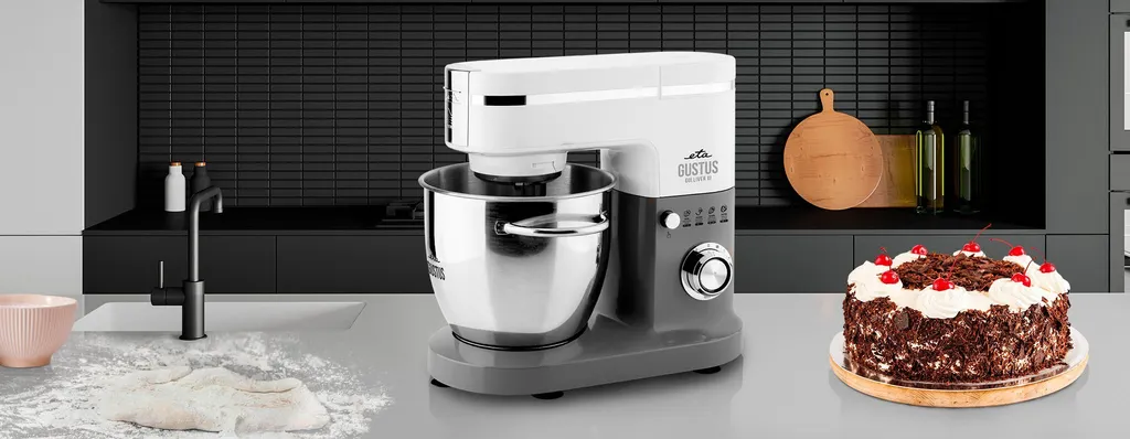 ETA Küchenmaschine Gustus Gulliver III ETA312890010, 1200 W, 5,5 L Schüssel, Metallgetriebe, Planeten Rührwerksystem, PULSE Funktion, Thermosicherung, Knethaken, Schlagbesen, Stufenlose Drehzahlregelung 5 ETA Küchenmaschine Gustus Gulliver III ETA312890010, 1200 W, 5,5 L Schüssel, Metallgetriebe, Planeten Rührwerksystem, PULSE Funktion, Thermosicherung, Knethaken, Schlagbesen, Stufenlose Drehzahlregelung – Bild 3