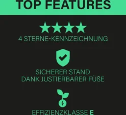 Bomann Gefrierschrank, Tiefkühlschrank, Freezer, Nutzinhalt 168 Liter, , Wechselbarer Türanschlag, 4 Sterne Gefrierraum, Weiß, GS 7340 -Küchen Profi d26a72639c468383b91d0ae7df20b653