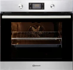 Bauknecht BAR2 KP8V2 IN Einbau-Backofen Mit Pyrolyse-Reinigungssystem/A+/71 L Maxi-Garraum/2-fach Backauszug/PowerHeißluft/reinigungsfreundliche Innenraumbeschichtung SmartClean -Küchen Profi d270d77600a8ce483345aad91a99420b