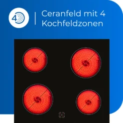 Exquisit EHE 156-2.1 U-Set Einbau-Herd Glaskeramikkochfeld | Ober-/Unterhitze | Inox -Küchen Profi d3030a8beac899ea1d9c349ce6c53aa0