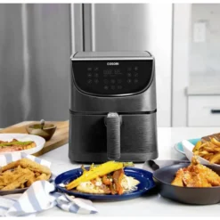 Cosori Premium 5,5-Liter Heißluftfritteuse Mit Spießgestell, Schwarz 32 Cosori Premium 5,5-Liter Heißluftfritteuse Mit Spießgestell, Schwarz -Küchen Profi d3410859eec37ff823e41787dcc9f7db