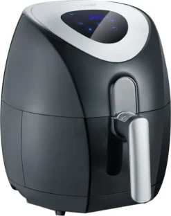 SEVERIN Heißluft-Fritteuse FR 2445 Edelstahl / Schwarz