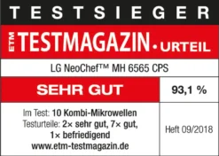 LG Mikrowelle MH 6565 CPS -Küchen Profi d50a01623c3e089c4d1b9e153e46607c