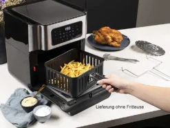 Princess 01.182062.01.001 Zubehörsatz Heißluftofen, Zubehör-Set, Prinzessin, Aerofryer Oven 182065, Schwarz, Edelstahl, China, 3360 Stück(e) -Küchen Profi d6d65b726464e7f7d2611c504e74ca6b