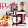 SOKANY 3in1 Küchenmaschine 1200W Edelstahlschüssel Teigmaschin 1.5L Saftpresse 6-stufige Gescheindigkeit Mixer Standmixer Knetmaschine Fleischwolf Wurstmaschine - Rot 1 SOKANY 3in1 Küchenmaschine 1200W Edelstahlschüssel Teigmaschin 1.5L Saftpresse 6-stufige Gescheindigkeit Mixer Standmixer Knetmaschine Fleischwolf Wurstmaschine - Rot -Küchen Profi d6fd39d51aa32ea2135a1ab82f262a69