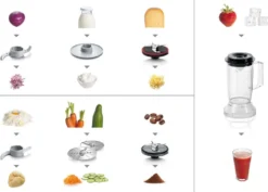 BOSCH MCM3501M MULTI TALENT Mehrzweckroboter - Schwarz / Edelstahl -Küchen Profi d76ae1dcca9d3e92c1a2984eb5df901c