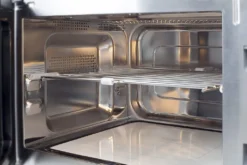 CASO | MIG25 Ceramic 2-in-1 Mikrowelle Mit Grill | Keramikboden Und Inverter-Technologie, 900 W, 1000 W Grill, 25 L, Design Edelstahl, Verspiegelt -Küchen Profi d774e1b943e4b12d35a2600d28472656