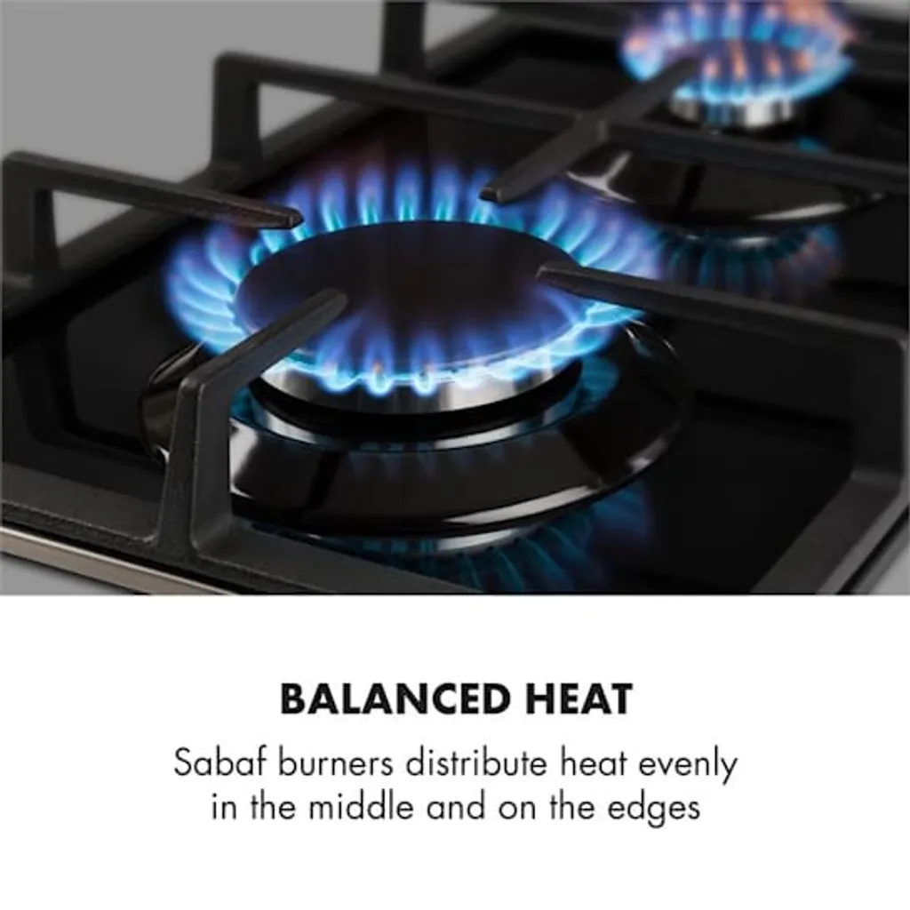 Klarstein Gasherd Einbau-Gaskochfeld - Sabaf-Brenner - Gaskochfeld Für Propan/Erdgas - Gasherd Kochfeld Einbau Gasherd - Glaskeramik - 2-Flammig - 30cm - Schwarz Einbau Gas Kochfeld Gasherd 2 Platten Kochfelder Herdplatte Kochplatte Einbaukochfeld 5 Klarstein Gasherd Einbau-Gaskochfeld - Sabaf-Brenner - Gaskochfeld Für Propan/Erdgas - Gasherd Kochfeld Einbau Gasherd - Glaskeramik - 2-Flammig - 30cm - Schwarz Einbau Gas Kochfeld Gasherd 2 Platten Kochfelder Herdplatte Kochplatte Einbaukochfeld – Bild 3