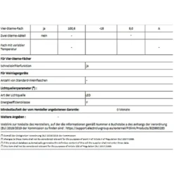 AEG RCB736D5MB Freistehende Kühl-Gefrierkombination / 2010 Mm/Gefrierteil Unten/360 L//CustomFlex - Flexibles Türablagesystem/ NoFrost/Farbe: Black Stainless Steel, Seiten Dunklegrau -Küchen Profi d89f662a43fd58555ef74b5b119d900e