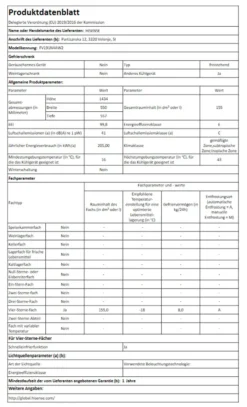 Hisense FV191N4AW2 Gefrierschränke - Weiß - 155 Liter Fassungsvolumen - NoFrost - LED-Dispaly - Extra Space - Türanschlag Wechselbar -Küchen Profi d9f3ed021a68253069a52eec8423921d