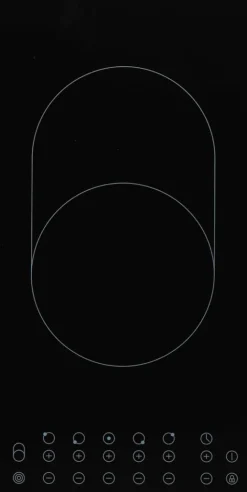 PKM Glaskeramik-Kochfeld Ceranfeld Mit Edelstahlrahmen EB-C5-3KBTC Touch Control 77cm -Küchen Profi d9f4239ce7cedd2dcc618b4ce7aff25c
