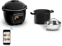 Krups Krup KüchenM. CZ9128 Bk/gy COOK4ME Touch Wifi -Küchen Profi da1d79f1f4d1d5aa6ba848bbee8ba426
