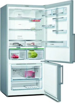 Bosch KGN86AIDP Serie 6 Freistehende XXL-Kühl-Gefrier-Kombination / D / 186 X 86 Cm / 246 KWh/Jahr / Inox-antifingerprint / 479 L Kühlteil / 152 L Gefrierteil / NoFrost / VitaFresh Plus -Küchen Profi dc048348669a3a67ba8e0a2c31396505