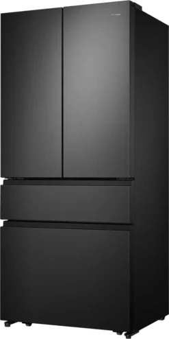 Hisense RF540N4SBF2 French Door Kühl-Gefrierkombination - 480L Fassungsvermögen - Total No Frost - Multi Air Flow - Super Cool - Holiday Modus - Türalarm - Versteckter Griff - Metal Glide Schublade -Küchen Profi dcd8f6d28d146fc481328859079b693e