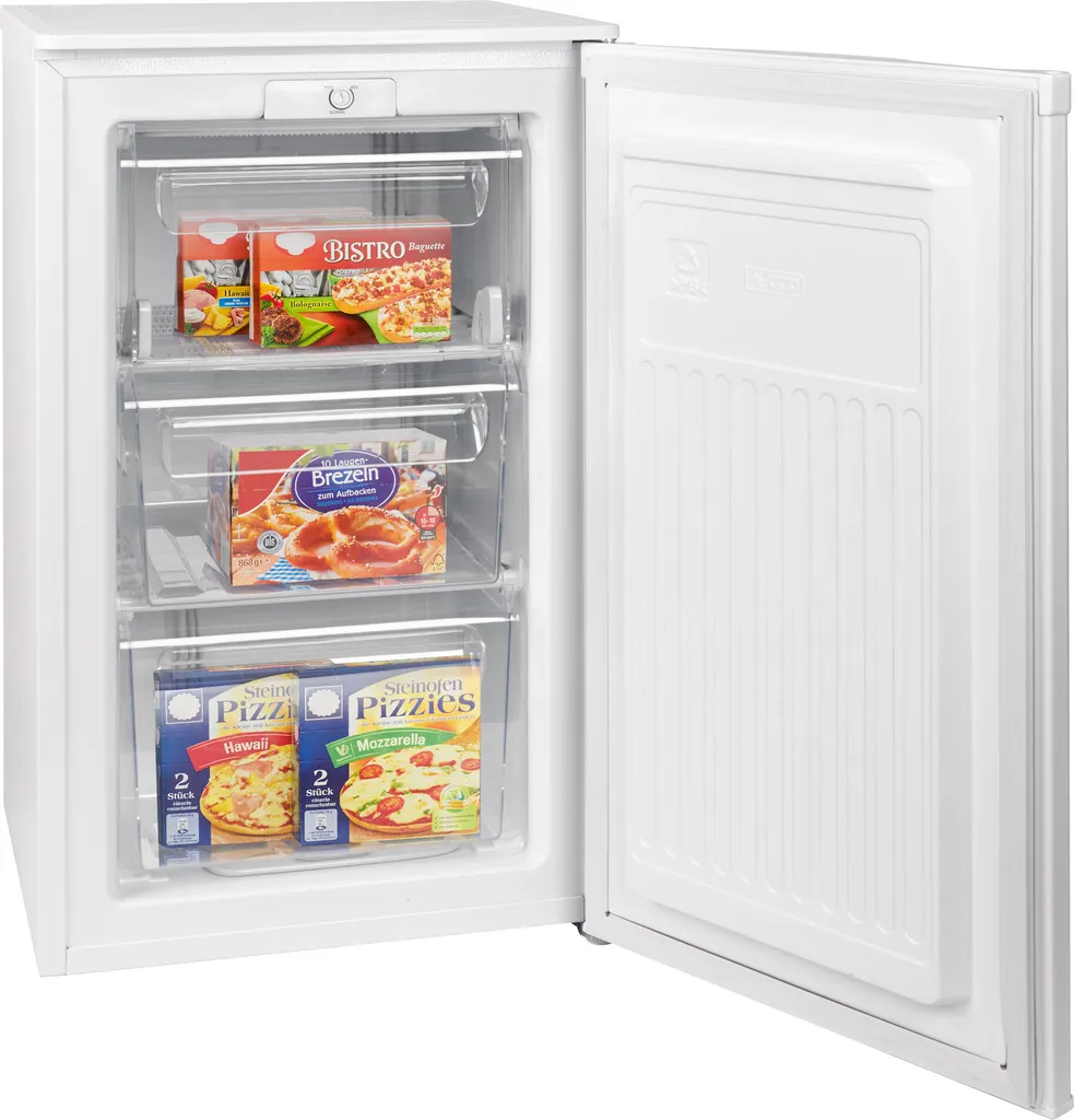 Bomann® Gefrierschrank 70L, Tiefkühlschrank Leise Mit Temperaturbereich Bis -18°C, 2 Schubladen + Gefrierfachklappe, Mit Wechselbarem Türanschlag Inkl. Eiswürfelschale - GS 195.1 8 Bomann® Gefrierschrank 70L, Tiefkühlschrank Leise Mit Temperaturbereich Bis -18°C, 2 Schubladen + Gefrierfachklappe, Mit Wechselbarem Türanschlag Inkl. Eiswürfelschale - GS 195.1 – Bild 6