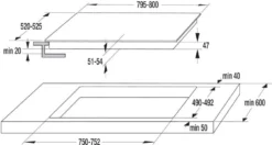 HERDSET Gorenje Einbaubackofen Mit Glaskeramikkochfeld - Autark, 80 Cm BräterZone -Küchen Profi dd496da31c5122657fad4c518c90b9a9