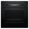 Bosch Backofen HBA534EB0 Einbauherd - Schwarz, Autark, 3D-Heißluft, Teleskopauszug -Küchen Profi de1745e9b41363b0d6bcc10bbf6014c9