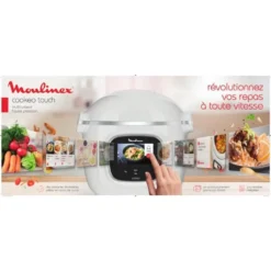 MOULINEX CE901100 Intelligenter Multikocher Cookeo Touch Touchscreen Mit Hohem Druck 250 Rezepte 13 Modi - Weiß 11 MOULINEX CE901100 Intelligenter Multikocher Cookeo Touch Touchscreen Mit Hohem Druck 250 Rezepte 13 Modi - Weiß -Küchen Profi e10acbda00c01d17b6afb473bd0a41bc