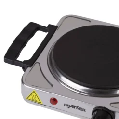 Grafner Kochplatte Einzel 1000 Watt Mit Klappbaren Griffen Edelstahl KP10881 -Küchen Profi e21321a960eb4c3947d727c52bd1ff7e