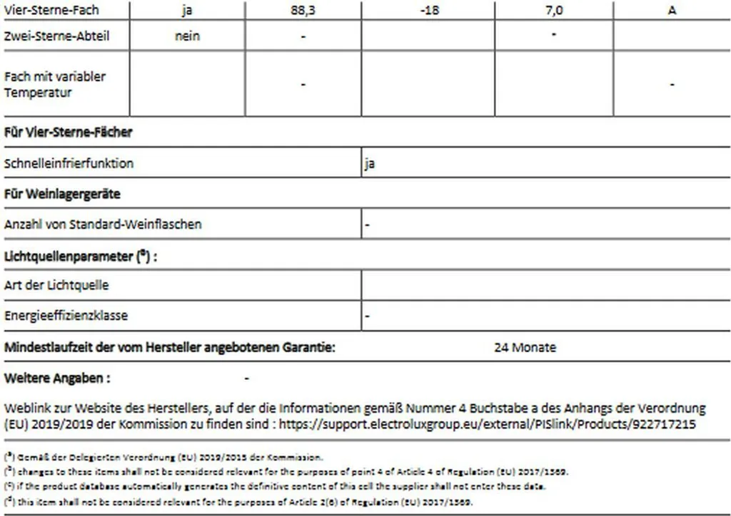 AEG - ATS68EXNW - Gefrierschrank - NoFrost - Weiß 8 AEG - ATS68EXNW - Gefrierschrank - NoFrost - Weiß – Bild 6