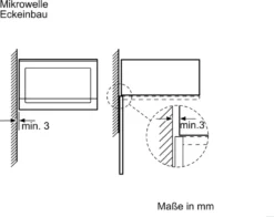 BOSCH BFL550MS0 - Einbau-Mikrowelle Aus Edelstahl - 25 L - 900 W -Küchen Profi e3d2ab1f3b2b767bf7b851ec37a811e6
