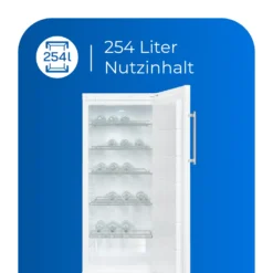 Exquisit Getränkekühler GKS29-V-H-280F Weiss | 254 L Nutzinhalt | Weiß | Vollisoliertür 12 Exquisit Getränkekühler GKS29-V-H-280F Weiss | 254 L Nutzinhalt | Weiß | Vollisoliertür -Küchen Profi e69f28a11144e4568b3cf216b19b18c6