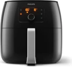 PHILIPS HD9650/90 Airfryer Premium XXL Heißluftfritteuse, Farbe:Schwarz