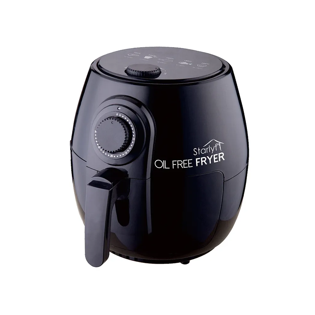 Starlyf® OIL FREE FRYER – Heißluftfritteuse, Umluft-Fritteuse Ohne ÖL, 3,8 Liter Fassungsvermögen, Spühlmaschinenfest, 1400 Watt – Aus Der TV Werbung 6 Starlyf® OIL FREE FRYER – Heißluftfritteuse, Umluft-Fritteuse Ohne ÖL, 3,8 Liter Fassungsvermögen, Spühlmaschinenfest, 1400 Watt – Aus Der TV Werbung – Bild 4