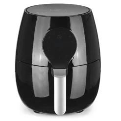 MAXXMEE Heißluft-Fritteuse Digital - 5 L Fassungsvermögen - Schwarz Heißluft Fritteuse Heißluftfritteuse Friteuse Fritöse Fettfrei 5l 1600W