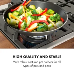 Klarstein Alchemist 4 Zonen Gaskochfeld , 4-flammig , Autark , 58,3 Cm , Einbau , Aluminium-Brenner , Stark-Brenner , Erdgas/Butangas , Edelstahl , Automatische Abschaltung , Topfträger Aus Gusseisen , Glaskeramik , Inkl. Schlauch Und Druckminderer , Schwarz 17 Klarstein Alchemist 4 Zonen Gaskochfeld , 4-flammig , Autark , 58,3 Cm , Einbau , Aluminium-Brenner , Stark-Brenner , Erdgas/Butangas , Edelstahl , Automatische Abschaltung , Topfträger Aus Gusseisen , Glaskeramik , Inkl. Schlauch Und Druckminderer , Schwarz -Küchen Profi ec1069a5303c79d65971b9f9820ac2c0