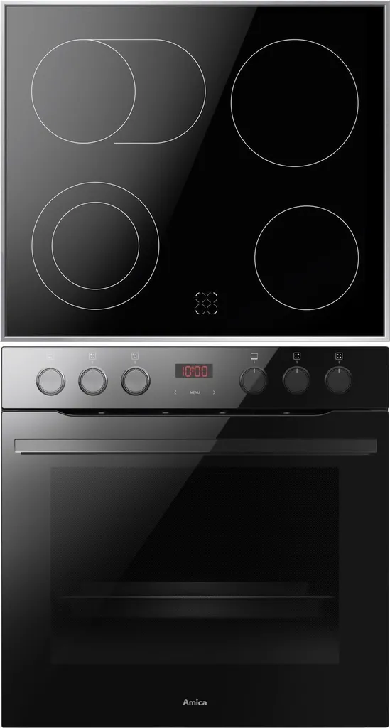 Amica Einbauset EHCX 933 130 S Zweikreis-Zonen Umluft Timer Steam Clean EEK: A 6 Amica Einbauset EHCX 933 130 S Zweikreis-Zonen Umluft Timer Steam Clean EEK: A – Bild 4