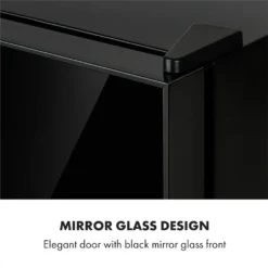 Frosty Mini-Kühlschrank Spiegelglastür 10 Liter Schwarz -Küchen Profi ed70816250a2234d3ab70fe470bc2bad
