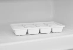 Telefunken CF-32-151-S Kühlschrank Mit Gefrierfach Silber / 81 L / 73 L Kühlteil / 8 Liter Gefrierteil / Türanschlag Wechselbar / Höhenverstellbare Füße -Küchen Profi edcac99b9ed1da370c41b3f121889235