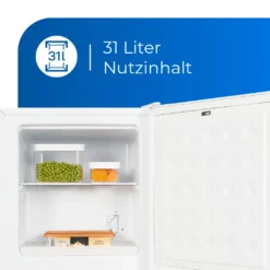 Exquisit Mini Gefrierschrank GB40-150E WeissPV | 31 L Volumen | EEK: E | Weiß -Küchen Profi eddd8e4db846c617c1aa3f05c1421f4c