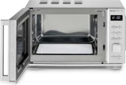 Caso M 20 Cube Ceramic Mikrowelle Silber 20L 800W LED-Display Kindersicherung -Küchen Profi ee6a8b75f9b924a5a13ed92afaa9d2b8