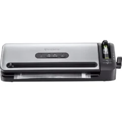 FoodSaver FFS017X, Schwarz, Edelstahl, Vac Seal, Knöpfe, Drehregler, 120 W, 464 Mm, 165 Mm