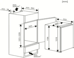 PKM Einbau Kühlschrank 4**** Gefrierfach KS 184.4 EB2 Schleppscharnier 181 L -Küchen Profi f02af5b0a611f4dd7350dc4fbf0a43dd
