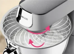 Kenwood KVC85.314.SI Titanium Chef Baker Küchenmaschine Knethaken Spritzschutz -Küchen Profi f048bb9eaaf6dd861ebaa41464fff63e