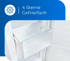 Exquisit Gefrierschrank GS230-010E Weiss | Standgerät | 165 L Volumen | Weiß -Küchen Profi f04f7fbb1d6495cba40902237e768357