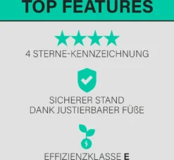 Bomann® Gefrierschrank 70L, Tiefkühlschrank Leise Mit Temperaturbereich Bis -18°C, 2 Schubladen + Gefrierfachklappe, Mit Wechselbarem Türanschlag Inkl. Eiswürfelschale - GS 195.1 16 Bomann® Gefrierschrank 70L, Tiefkühlschrank Leise Mit Temperaturbereich Bis -18°C, 2 Schubladen + Gefrierfachklappe, Mit Wechselbarem Türanschlag Inkl. Eiswürfelschale - GS 195.1 -Küchen Profi f07e07e3f11a48c066c6acc14707d174