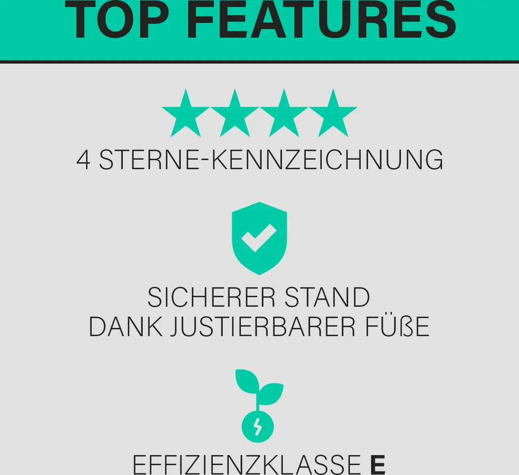 Bomann® Gefrierschrank 70L, Tiefkühlschrank Leise Mit Temperaturbereich Bis -18°C, 2 Schubladen + Gefrierfachklappe, Mit Wechselbarem Türanschlag Inkl. Eiswürfelschale - GS 195.1 6 Bomann® Gefrierschrank 70L, Tiefkühlschrank Leise Mit Temperaturbereich Bis -18°C, 2 Schubladen + Gefrierfachklappe, Mit Wechselbarem Türanschlag Inkl. Eiswürfelschale - GS 195.1 – Bild 4
