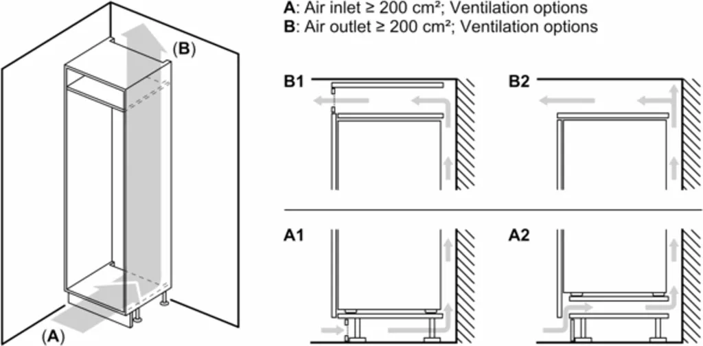 Siemens GI21VVSE0 IQ300 Einbau-Gefrierschrank, 87,4 X 54,1 Cm Nische, 97 L, LowFrost Seltener Abtauen, BigBox Platz Für Großes Gefriergut / Schlepptür 11 Siemens GI21VVSE0 IQ300 Einbau-Gefrierschrank, 87,4 X 54,1 Cm Nische, 97 L, LowFrost Seltener Abtauen, BigBox Platz Für Großes Gefriergut / Schlepptür – Bild 9
