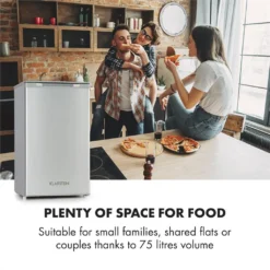 Klarstein Gefrierschrank Tiefkühlschrank Leise - Freezer - 3 Ebenen - Freistehend - Inkl. Eiswürfelform Und Eiskratzer - 75 Liter - Silber Tiefkühlschrank Freistehend Gefriertruhe Gefrierschrank Groß Kühltruhe Gefriergeräte -Küchen Profi f36eab7e81223839c87b650d0a09fd60