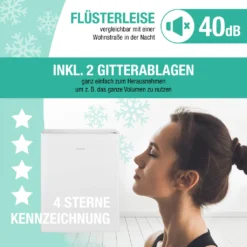 Bomann® Gefrierschrank, 42L Nutzinhalt, Mini Gefrierschrank Mit 2 Herausnehmbaren Gitterablagen, Gefrierschrank Mit Wechselbarem Türanschlag & Stufenloser Temperaturreglung - GB 7236 Weiß 14 Bomann® Gefrierschrank, 42L Nutzinhalt, Mini Gefrierschrank Mit 2 Herausnehmbaren Gitterablagen, Gefrierschrank Mit Wechselbarem Türanschlag & Stufenloser Temperaturreglung - GB 7236 Weiß -Küchen Profi f461cb0533f674288aab73677bbbfe18