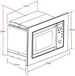 PKM Einbau Mikrowelle Microwellengerät MW800-20.8EB Edelstahl 800 W 20L 15 PKM Einbau Mikrowelle Microwellengerät MW800-20.8EB Edelstahl 800 W 20L -Küchen Profi f4623a498920efe7e6ea4692d74e6bf9