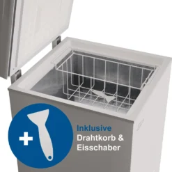 TroniTechnik Gefriertruhe Kühltruhe Kühlfach BORGAR 110L Basic Mit Korb -Küchen Profi f47184628fac2e0a2536cbd5872e332a