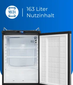 Exquisit Bierkühler BK160-HE-300G Inox | 163 L Nutzinhalt | Inox -Küchen Profi f978f44298af423c0c870a3eb55aebec