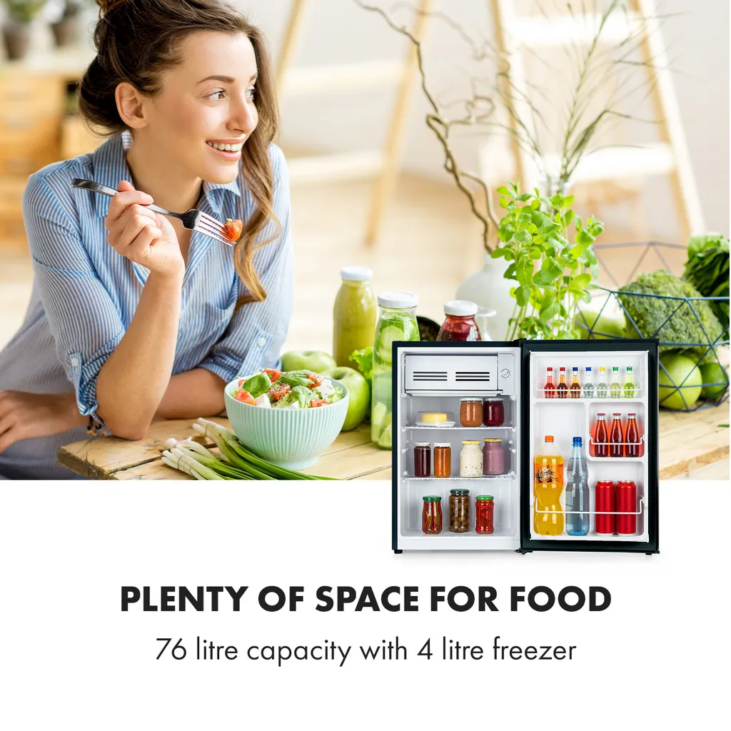 Delaware Kühlschrank 75 Liter 4-Liter-Gefrierfach Kompression 5 Delaware Kühlschrank 75 Liter 4-Liter-Gefrierfach Kompression – Bild 3